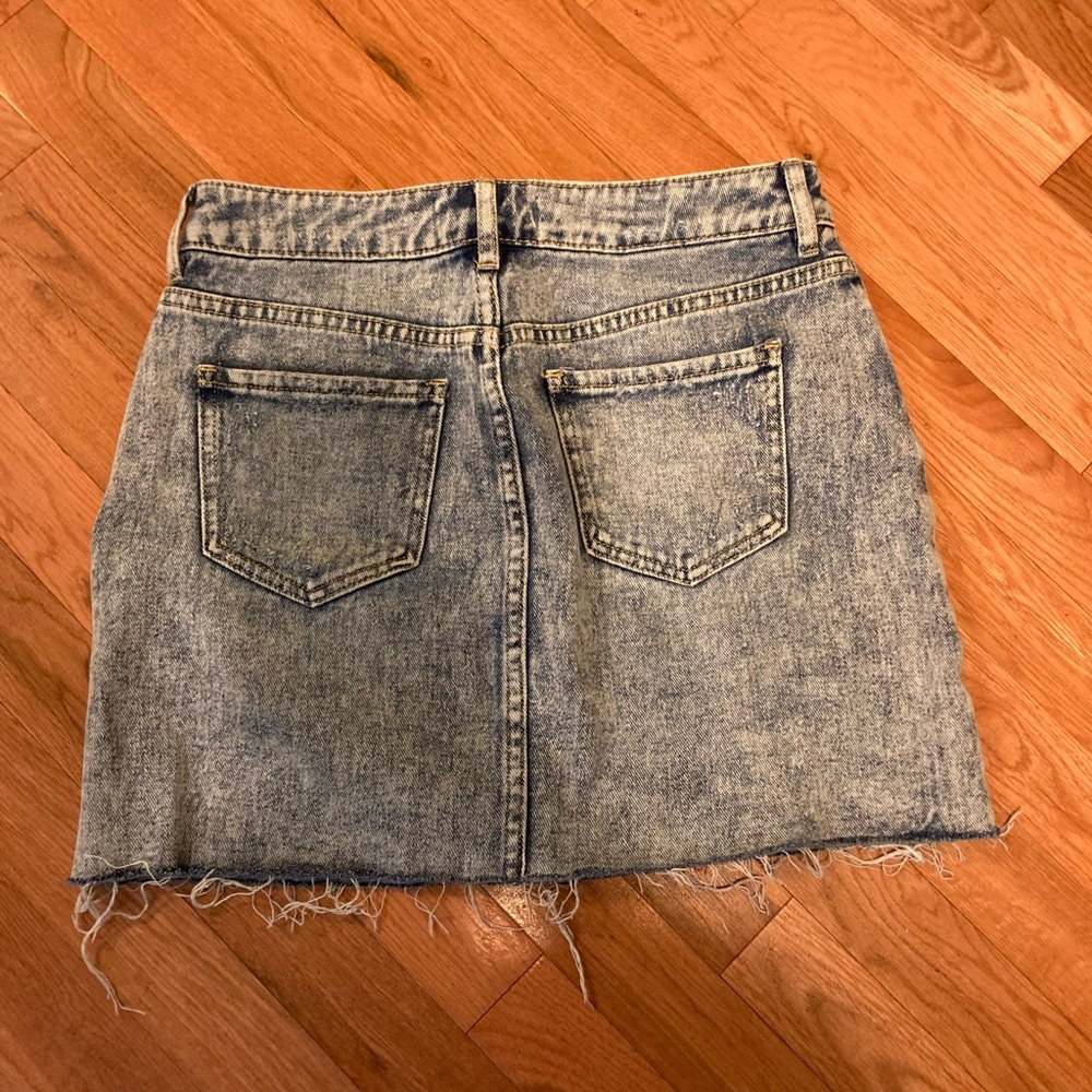 | Pacsun Jean Skirt | Color: Blue/Gray| Size: 27 - Picture 2 of 4